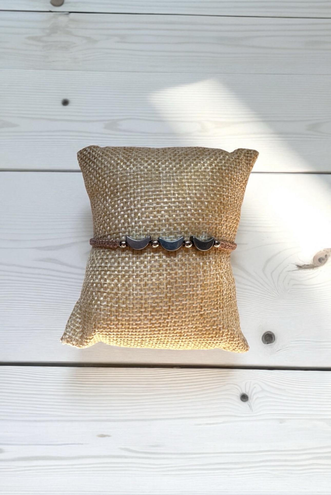 Pulsera Luna Plateada
