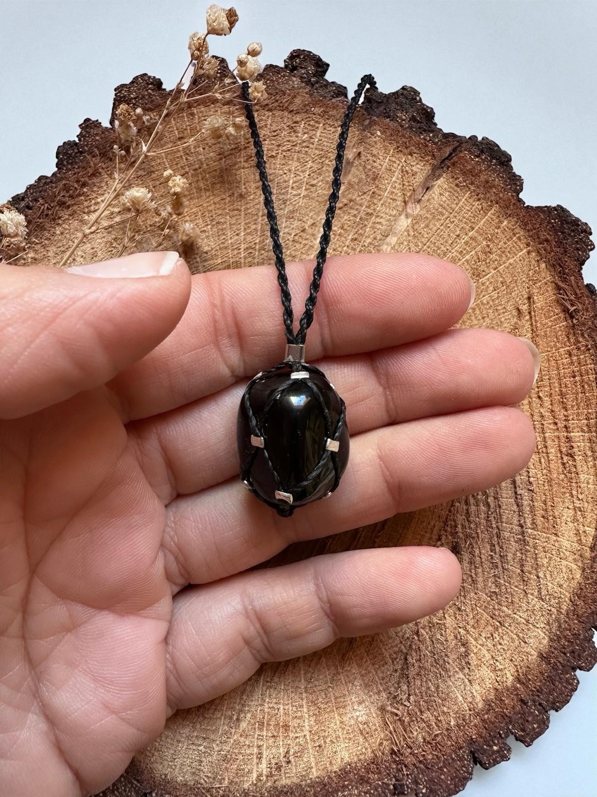 Collar Sombra Protectora – Ónix Negro - Imagen 3