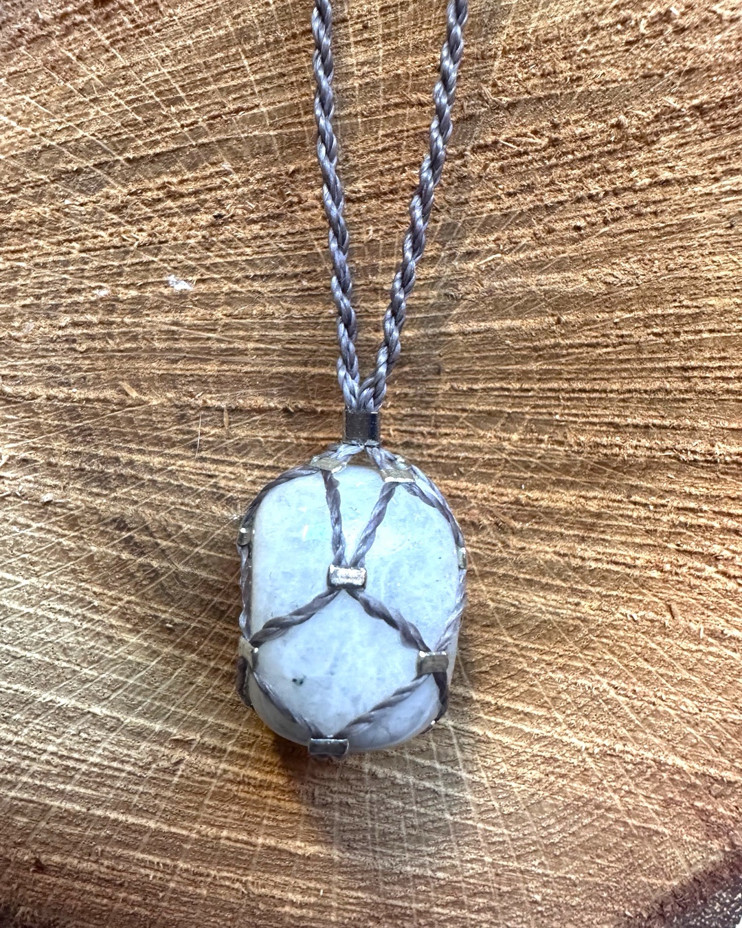 Collar Lunaria - Piedra Luna - Imagen 5