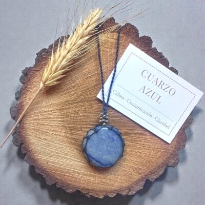 Collar Cielo de Agua – Cuarzo Azul