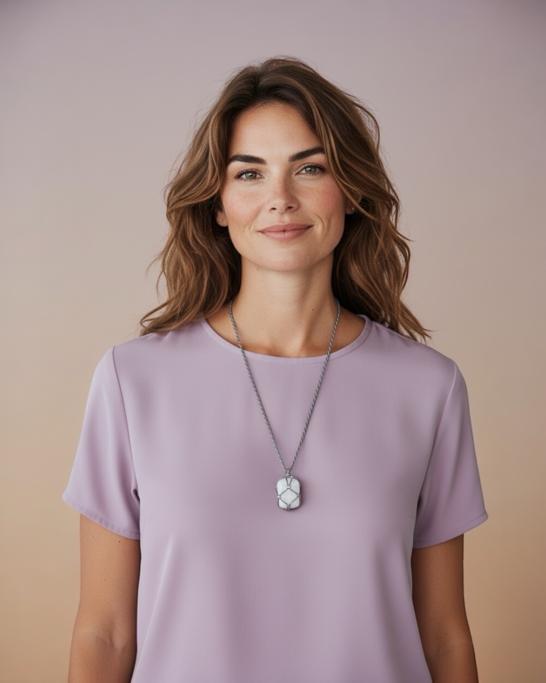 Collar Claro de Luna - Selenita - Imagen 2