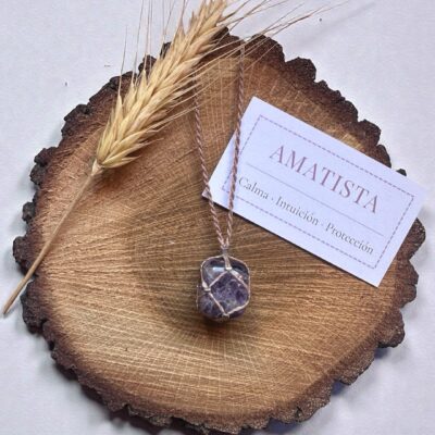 Collar Violet – Amatista