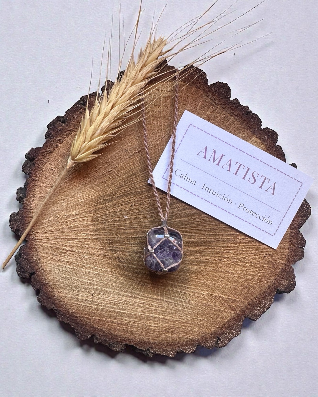 Collar Violet – Amatista