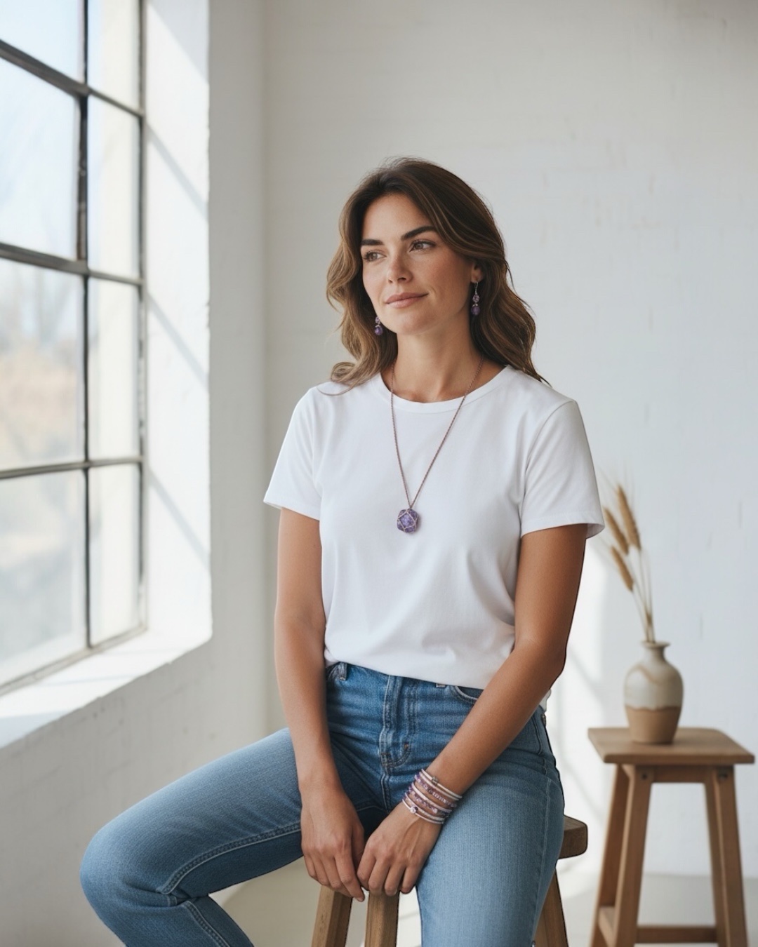 Collar Violet – Amatista - Imagen 2