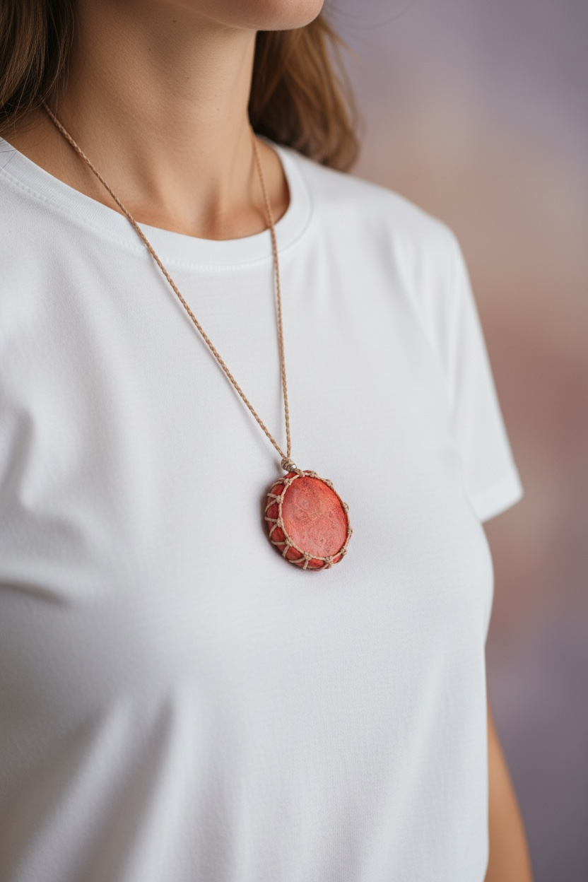 Collar Coraline - Coral - Imagen 3