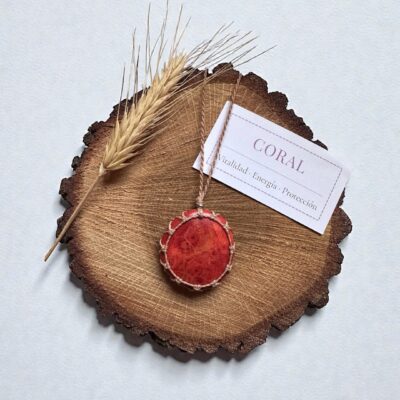 Collar Coraline - Coral