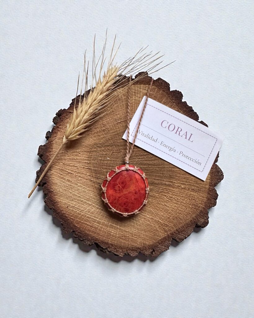 Collar Coraline - Coral