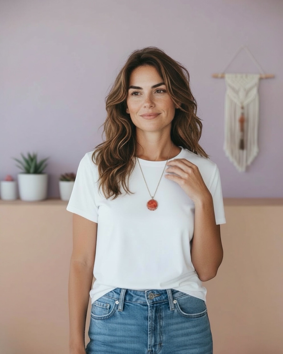 Collar Coraline - Coral - Imagen 2
