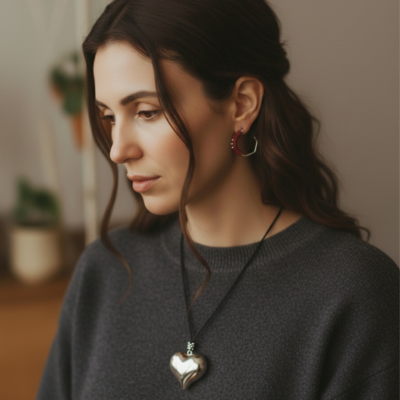 Collar Corazón Libre