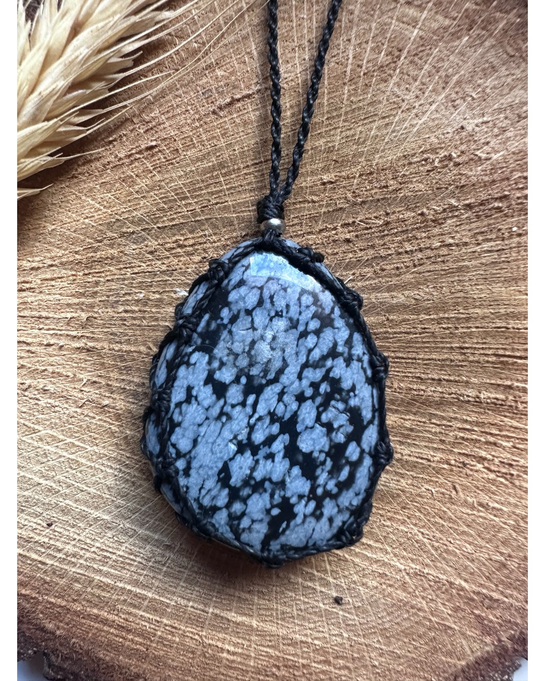 Collar Névada - Obsidiana Nevada - Imagen 4