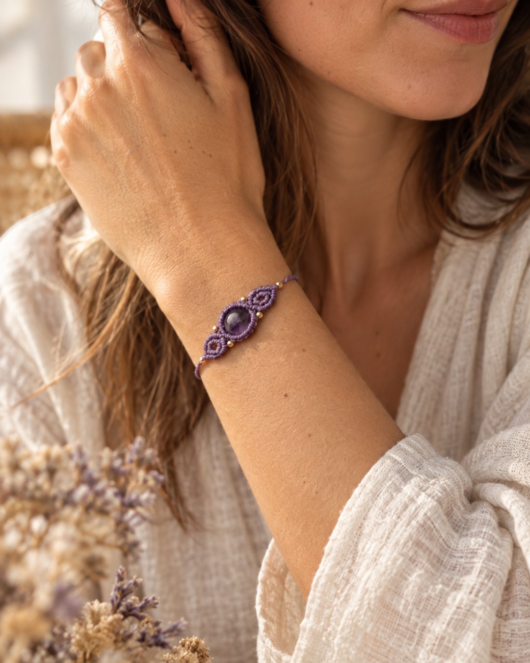 Pulsera Alma de Amatista - Imagen 2