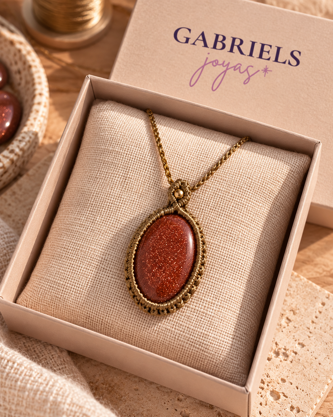 Collar Susurro de Goldstone - Imagen 5