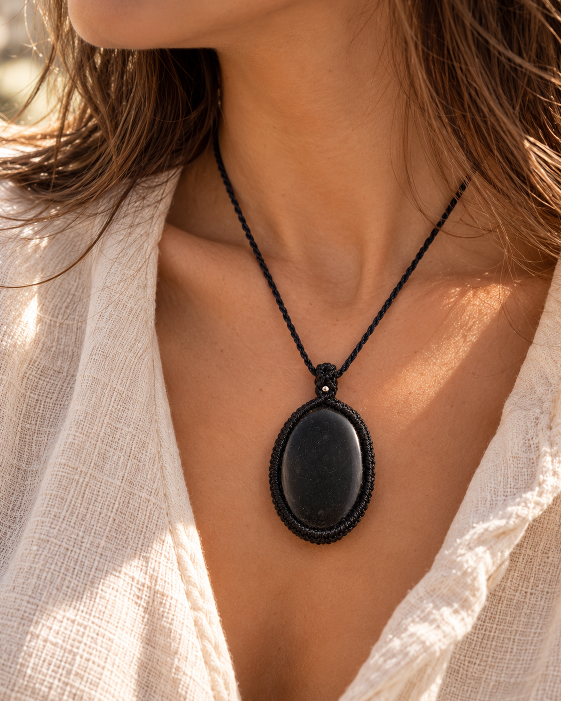 Collar Susurro de Ónix - Imagen 2